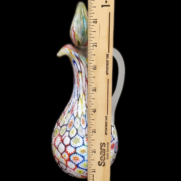 Millefiori Cruet w/Stopper - Picture 14 of 14